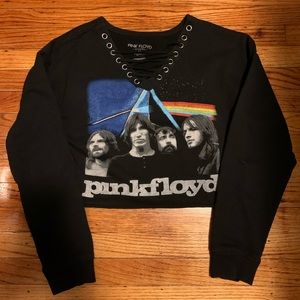 Pink Floyd Crop Sweatshirt